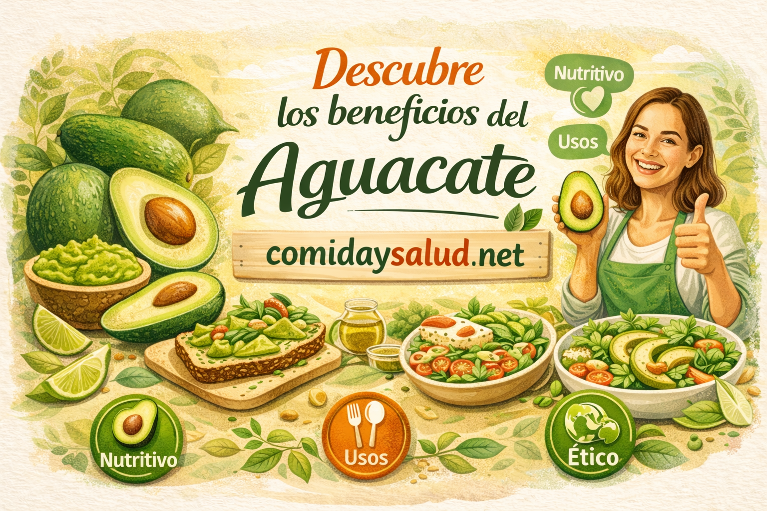 El poder del aguacate: Beneficios, propiedades y cómo integrarlo en tu dieta diaria